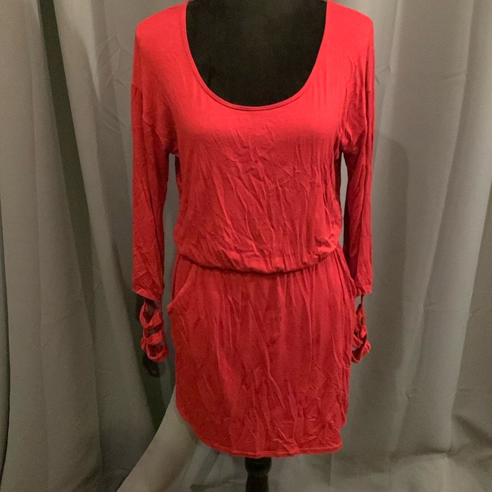 SENSUOUS Lipstick red sexy dress from PAULNKE. Size MEDIUM. Super stretchy.